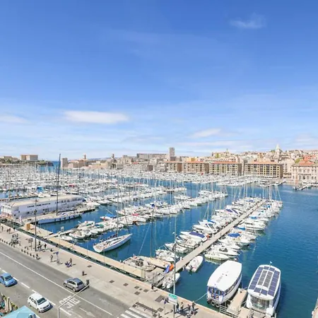 Apartment Vieux-port - Vue Exceptionnelle - 3 Ch Et Clim *